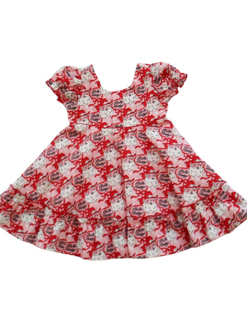 NWT Hollis Baker Pink Ho Ho Howdy Christmas Dress